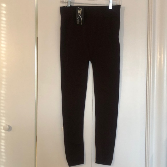 NWT Sofra Fleece Lined Leggings PLUS - Picture 1 of 4